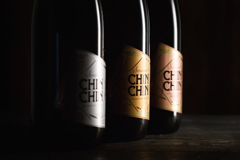 Самоклеящаяся этикетка для игристого вина Chin Chin